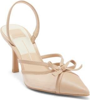 Dolce Vita Karine Slingback Pump in Beige Multi Mesh at Nordstrom Rack, Size 8.5