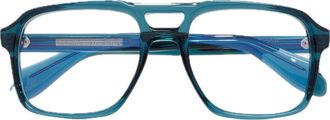 Cutler and Gross Cutler And Gross 1394 09 Tribeca Teal Glasses