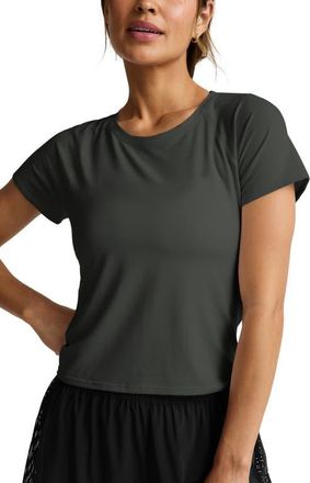 Beyond Yoga Breezeweight Active T-Shirt in Slate Green at Nordstrom, Size X-Small