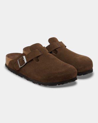 Birkenstock Womens Sandals in Dark Brown Suede - Size UK 5.5