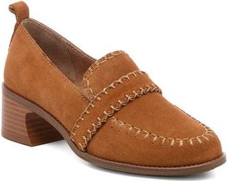 Kelsi Dagger Halo Loafer Pump in Burnt Cognac at Nordstrom, Size 9.5