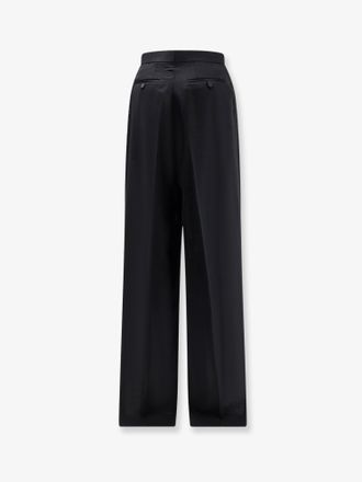 Tom Ford Womens Trousers Light Wool Tuxedo Black