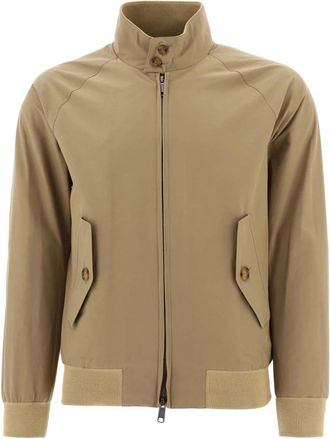 Baracuta Klassieke G9 Bomberjack - Heren - Bomber jackets - Beige - 3XL - Katoen - Jassen