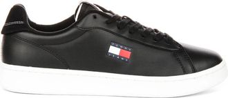 Tommy Jeans Sneakers, male, Black, 8 UK, Archive 98 Leather Trainers
