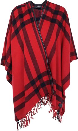 Ralph Lauren Poncho Fringes Ruana
