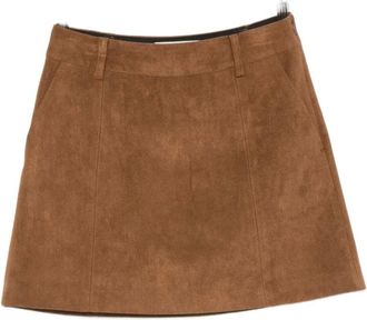 Dunst Short Skirts - Skirts - Mujer - Marr&oacute;n - L