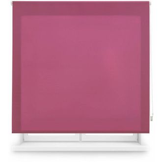 Blindecor Blindecor Ara Tenda a rullo traslucida tinta unita - Fucsia, 140 x 250 cm (Larghezza x Altezza) Dimensioni del tessuto 137 x 245 cm Tenda per interne