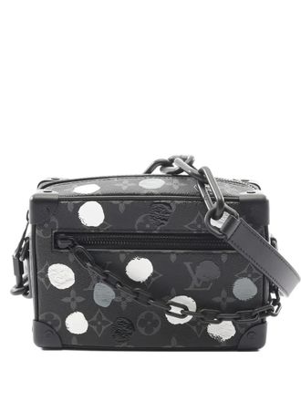 Louis Vuitton x Yayoi Kusama Borsa a spalla Soft Trunk mini 2023 - Nero