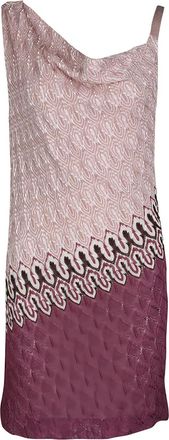 Missoni drape-detail dress - Pink