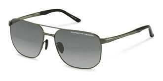 Porsche Design P8984 D226 Mens Sunglasses Green Size 60