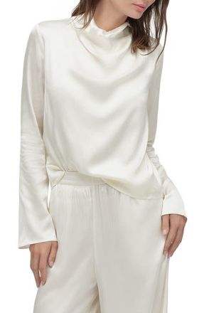 Favorite Daughter The Alice Long Sleeve Top in Ivory at Nordstrom, Size X-Large