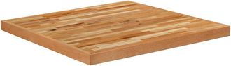 Flash Furniture 30 Square Butcher Block Style Table Top