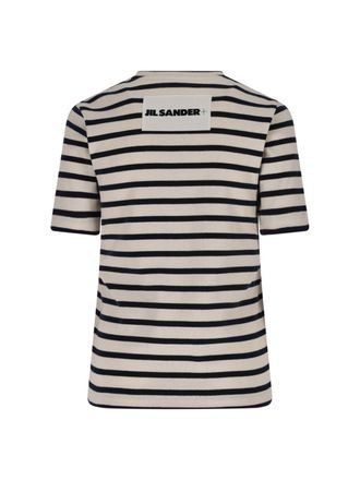 Jil Sander Womens T-Shirts And Polos White Cotton