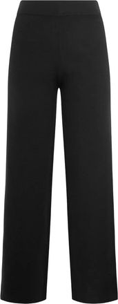 PESERICO high-waisted trousers - women - Virgin Wool - 40 - Black