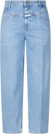 Closed Jeans, Dames, Blauw, W30 L32, Denim, Loose-fit Jeans
