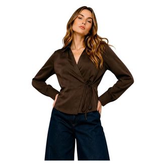 Kocca Donna, Camicette, Marrone, XS, new