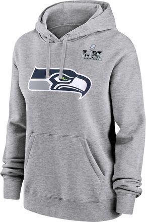 Nike Jaxon Smith-Njigba Seattle Seahawks Super Bowl LX Nike Womens NFL Pullover Hoodie in Grey | 00Z506GF78-3HV
