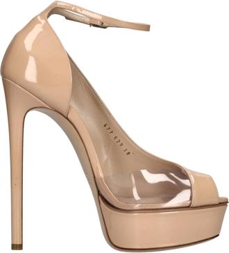 Casadei Casadei Sandalen - Dames - Schoenen - Beige - Maat: 38 EU Leer