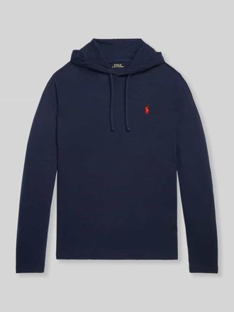 Polo Ralph Lauren Regular Fit Hoodie aus reiner Baumwolle in Dunkelblau, Gr&ouml;&szlig;e XXL