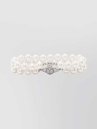 Vivienne Westwood double strand pearl beads bracelets