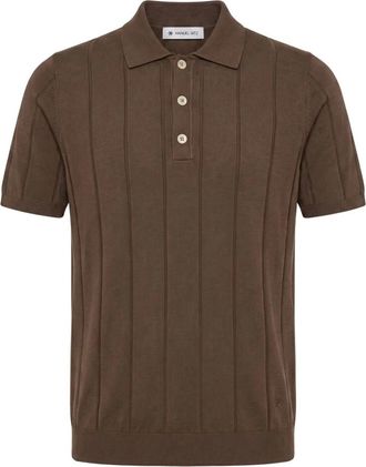Manuel Ritz Maglia Polo - Heren - Polos - Grijs - 3XL - Katoen - Tops