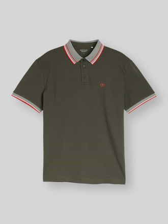 Tom Tailor Regular Fit Poloshirt aus reiner Baumwolle in Oliv, Gr&ouml;&szlig;e XXXL