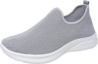 Generic Ladies Plantar Fasciitis Walking Gym Trainers Runing Outdoor Mesh Sports Couples Shoes Breathable Shoes Walking Sneakers for Women Black Chunky Sneake