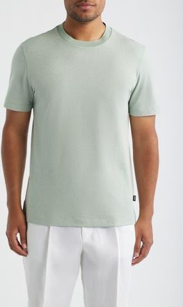 BOSS Thompson Solid T-Shirt in Open Green at Nordstrom, Size Xx-Large