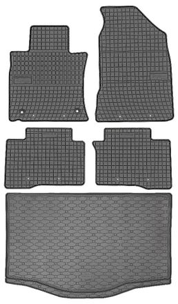 OEM Ssangyong Tivoli Crossover A Partir De 2015 Set - Alfombrillas De Goma + Alfombrilla Maletero