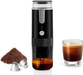 OEM Mini Cafetera Espresso De Viaje - Recargable Y Manual - C&aacute;psulas K Cup - Camping Y Senderismo