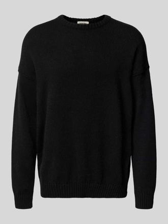 Drykorn Drykorn Strickpullover mit überschnittenen Schultern Modell MALIO in Black, Größe XXL