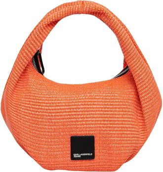 Karl Lagerfeld Bolso Tote Jeans - Bags - Mujer - Naranja - ONE SIZE