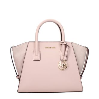 Michael Kors Avril Damens Handtasche aus rosa/puderrosa Leder