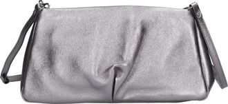 Gianni Chiarini Tassen.. Zilver - Dames - Schoudertassen - Grijs - ONE Size - Leer - Tassen