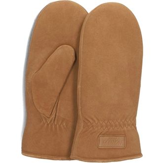 Warmbat Accessoires, Dames, Bruin, S, Wol, Cognac Wanten voor Vrouwen