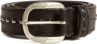 Golden Goose Heren, Accessoires, Zwart, Maat: 90 CM Leer