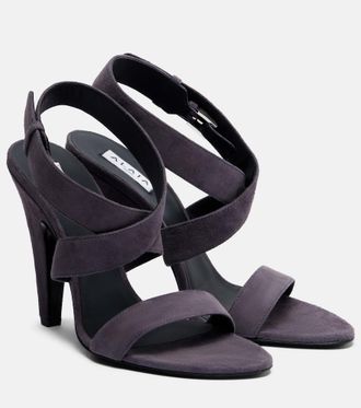 Alaia Ala&iuml;a Cone suede sandals