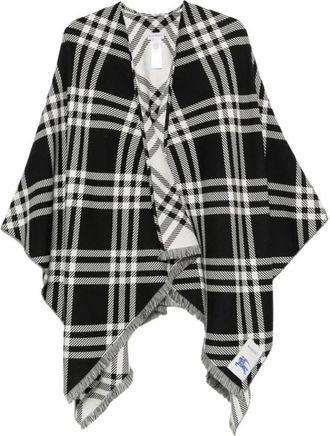 Burberry Accessoires, Dames, Zwart, ONE Size, Cape