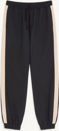 Valentino Pantaloni Valentino in nylon con VGold Uomo NERO/BURRO 3XL