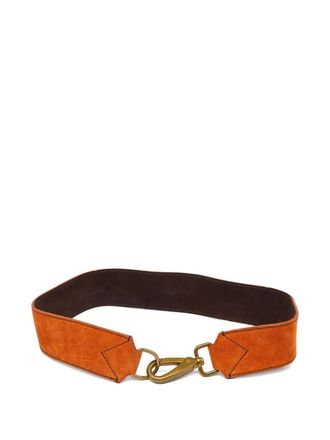 Miu Miu suede belt - women - Suede - One Size - Orange