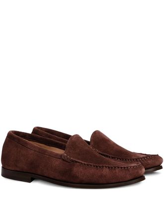 Fursac suede loafers - Marrone