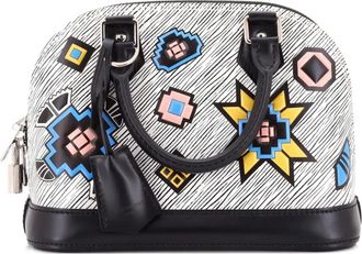 Louis Vuitton Alma Handbag Limited Edition Azteque Epi Leather BB satchel - Zwart