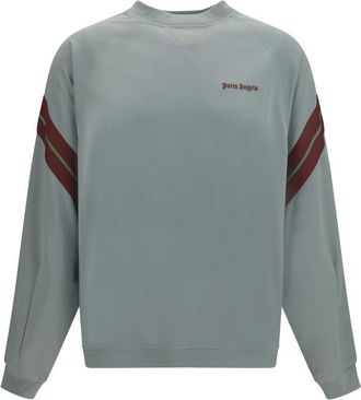 Palm Angels Sage Green Relaxed Sweatshirt