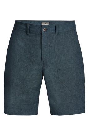 Royal Robbins Hemp Blend Adventure Shorts in Orion Blue at Nordstrom, Size 38