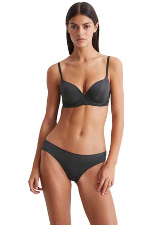 Marc O'Polo B&uuml;gel-BH MARC OPOLO Second Skin, Damen, Gr. 70, Cup A, schwarz, Obermaterial: 64% Polyester, 27% Polyamid, 9% Elasthan, unifarben, bequem, BHs B&uuml;gel-B