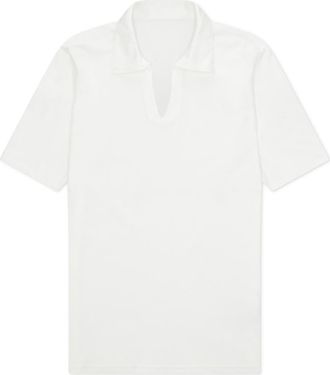 Fortela Goose Short Sleeve Polo in White at Nordstrom, Size Xx-Large Eu