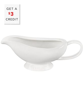 LE CREUSET Heritage Gravy Boat With $3 Credit