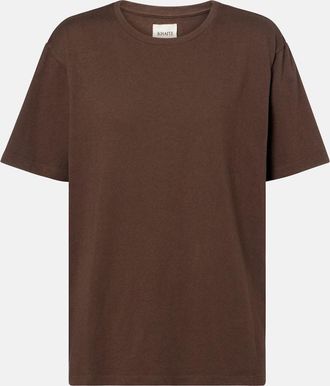 Khaite T-shirt Mae in jersey di cotone