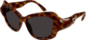 Balenciaga BB0353S 002 Womens Sunglasses Size 58