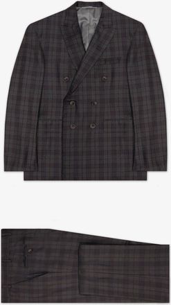 Larusmiani Double-breasted Tailored Suit Cork Suit